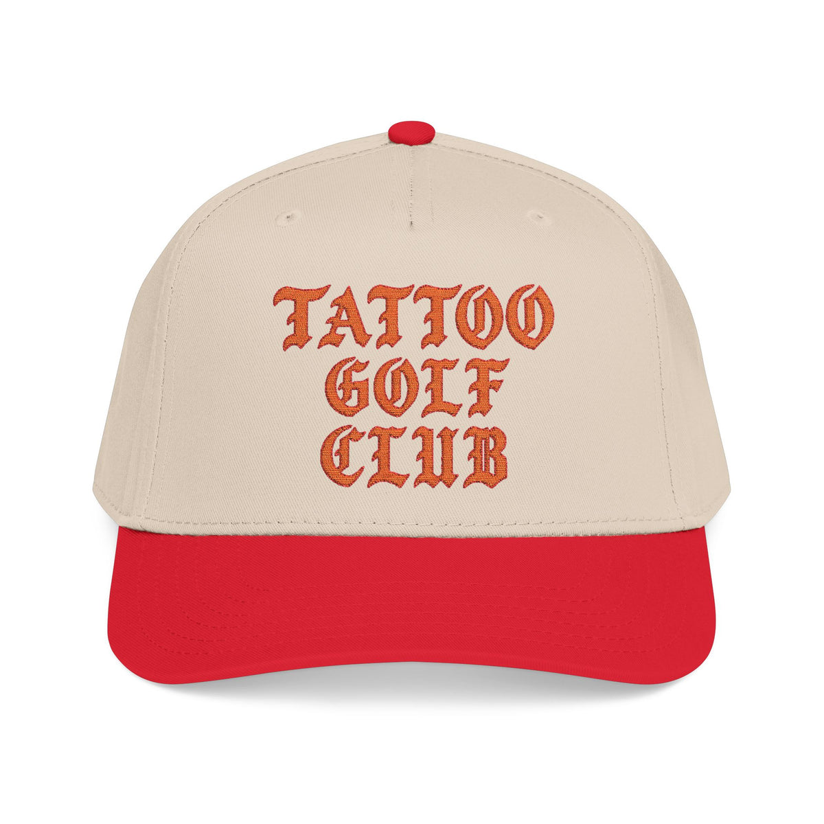 Tattoo Golf Club Embroidered Baseball Cap