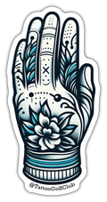 Glove Flash Art Sticker image 0