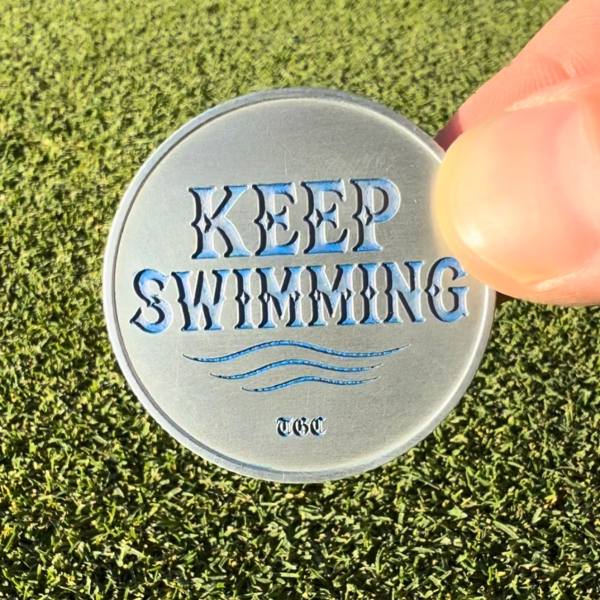 LIMITED Keep Swimming Ball Marker