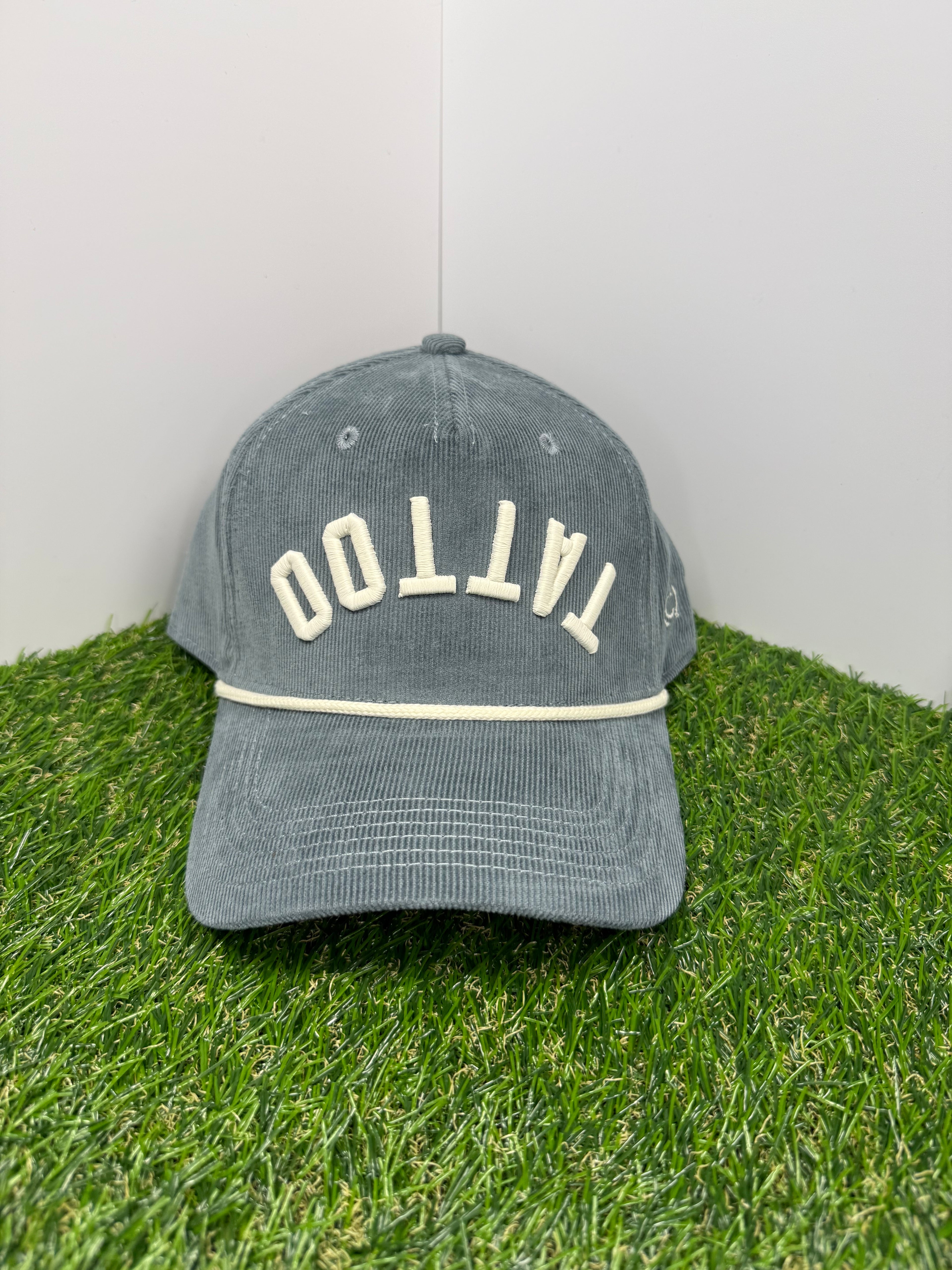 LIMITED Corduroy Upside Down Tattoo Rope Hat